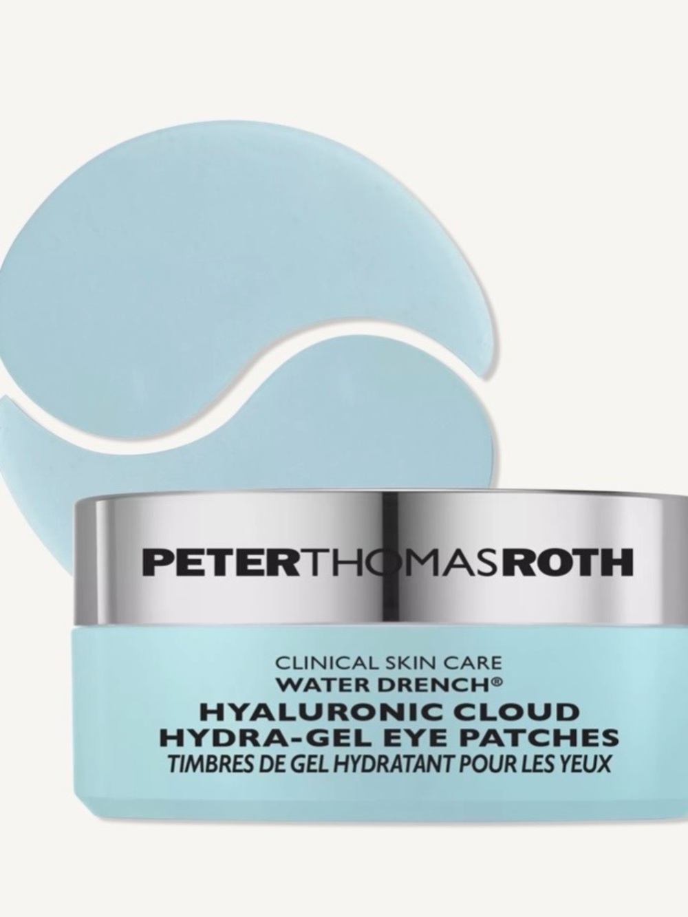 Peter Thomas Roth Light Blue Hyaluronic Cloud Hydra-Gel Eye Patches